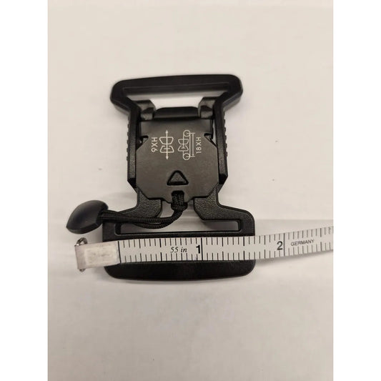 Hebilla Mochila Magnética Táctica De Acetal 1 1/2 PLG 38mm Negro