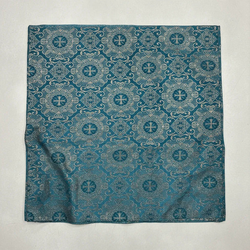 Tela Jacquard Litúrgica Para Iglesia Altar 2m Jade Litúrgica