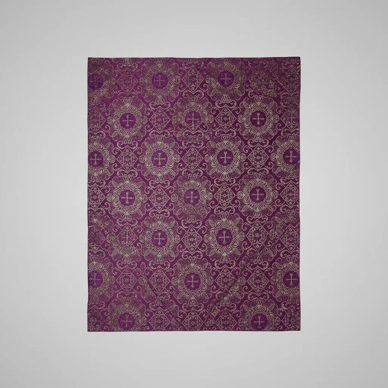 Tela Jacquard Litúrgica Para Iglesia Altar 2m Bugambilia Litúrgico