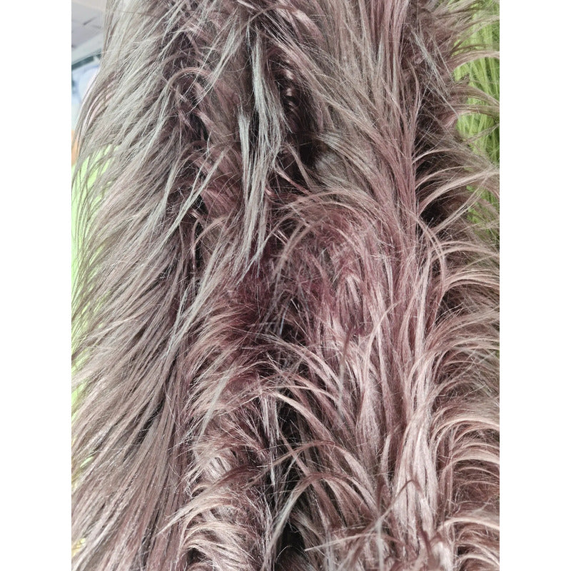 Tela Peluche Pelo Largo Suave Premium ( 1 Metro) Café Chocolate Peluche Largo