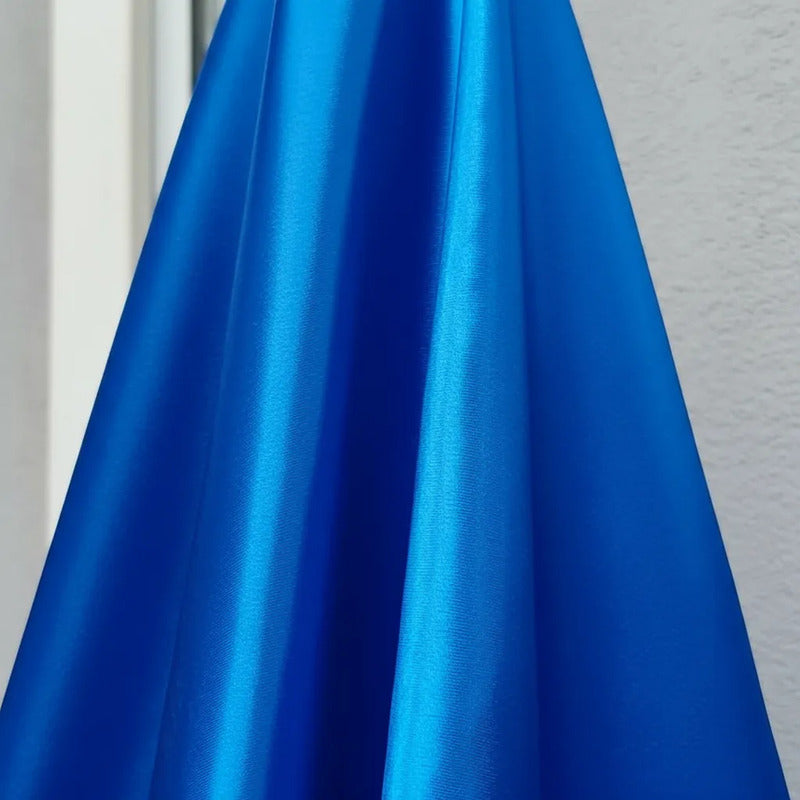 Tela Satin Back , Para Vestido Y Pijamas( 1 Metro) Rey Liso
