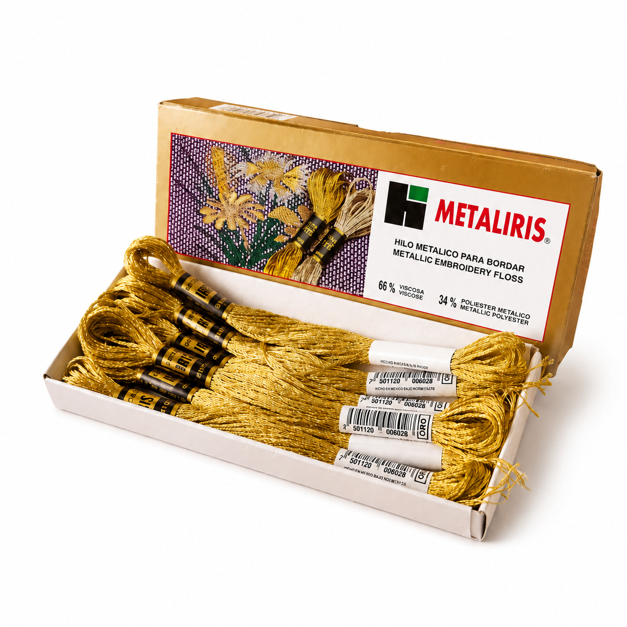 Hilo para Bordar Metalizado