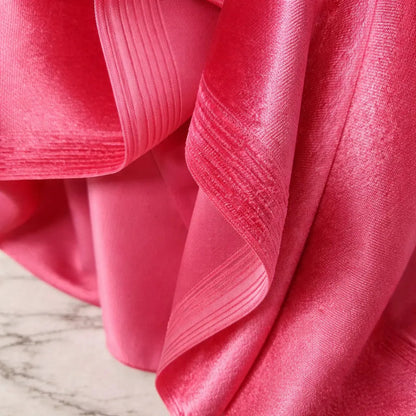 Tela Terciopelo Stretch ( 1 Metro) Rosa Coral Terciopelo Stretch