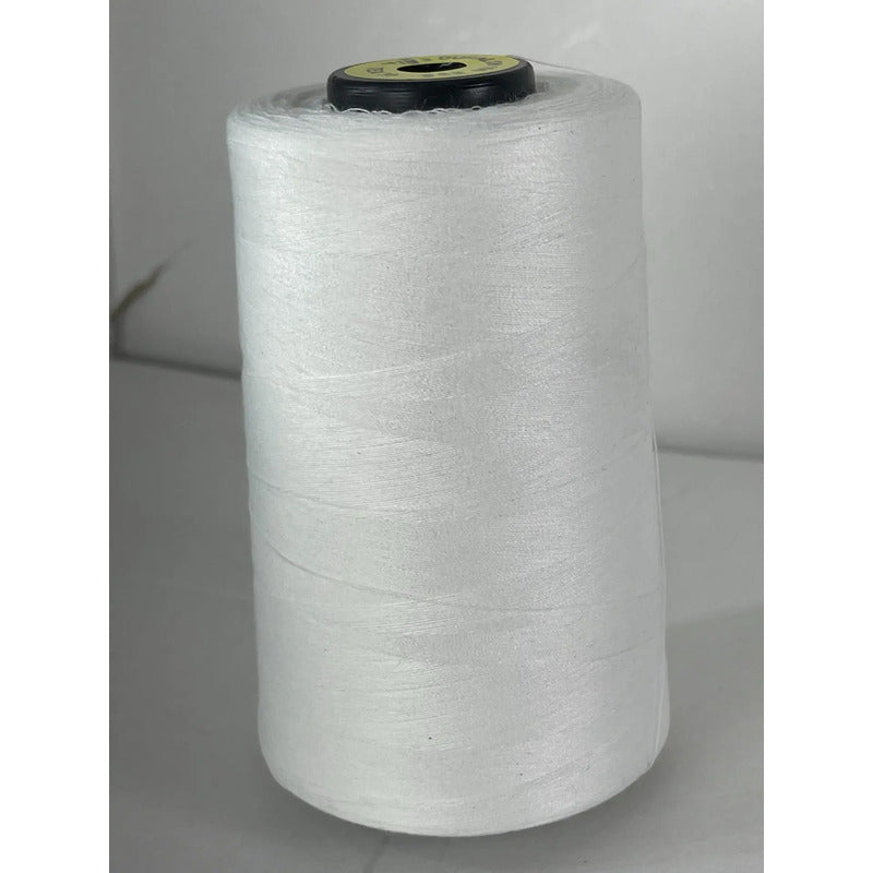 Hilo Duralon 100 Maquina Over O Recta (paquete 6pz De 148g) Blanco