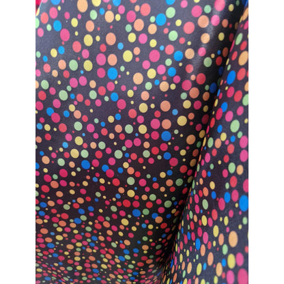 Tela Moño Disfraz Sombrerero Satín ( 1metro) Multicolor Satin Sombrerero