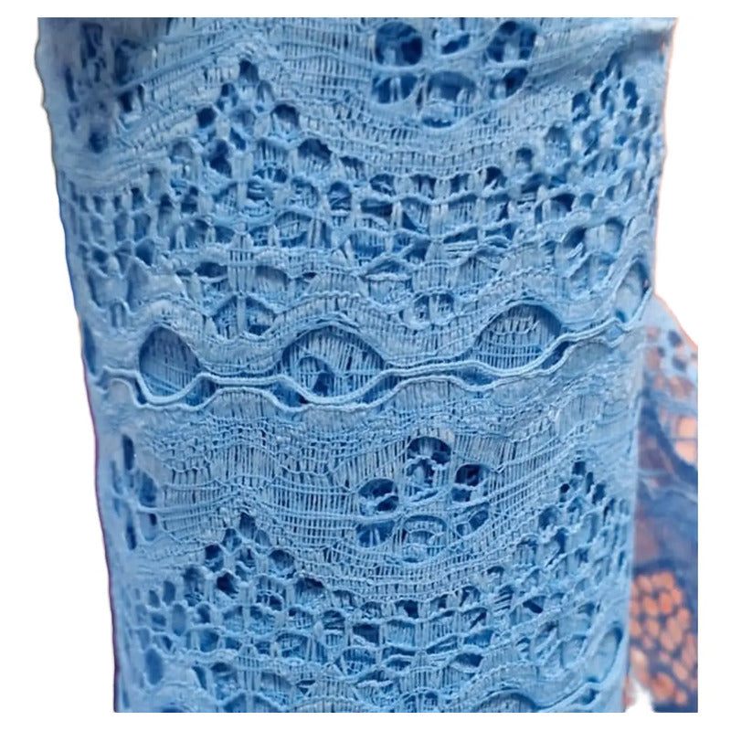 Encaje De Tira O Para Rasgar Varios Colores (1 M) Azul Claro