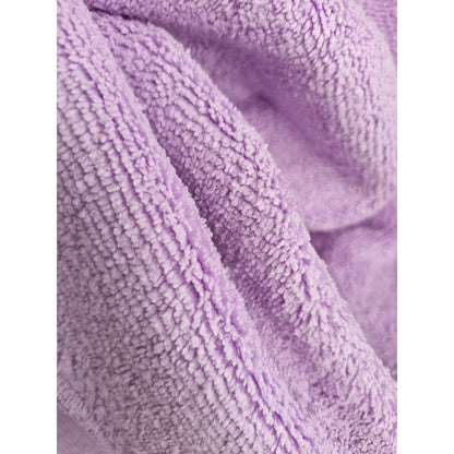 Tela Toalla Microfibra  Alta Absorción Multiusos (2 Mts) Lila Microfibra