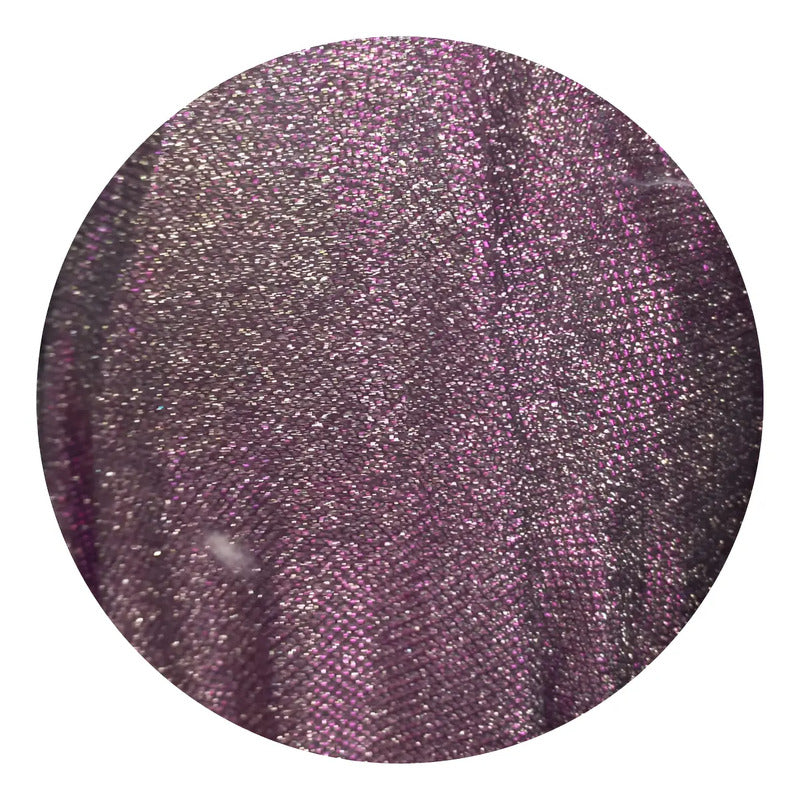 Tela De Lycra Con Glitter (1m) Cromo Lycra Con Gliter