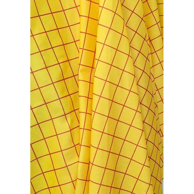 Tela Bombay  Estampada De Woody ( 1 Metro) Amarillo Bombay Woody
