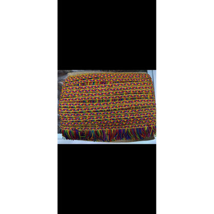 Fleco De Colores Con Trenza ( 25 Metros ) Multicolor