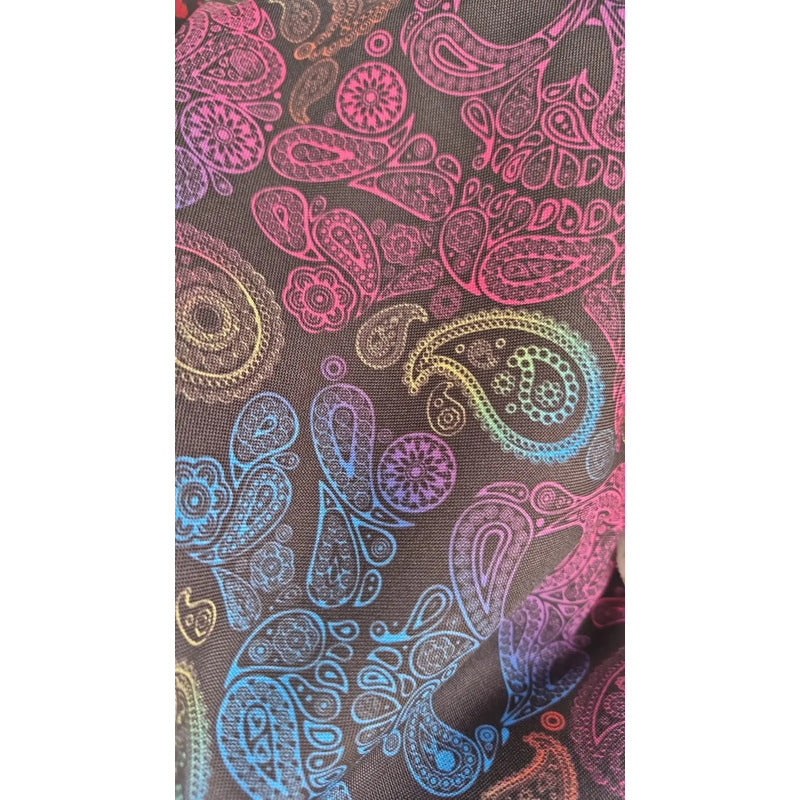 Tela Estampada Patrones Mexicanos, Bordados, Rosas (1 M)