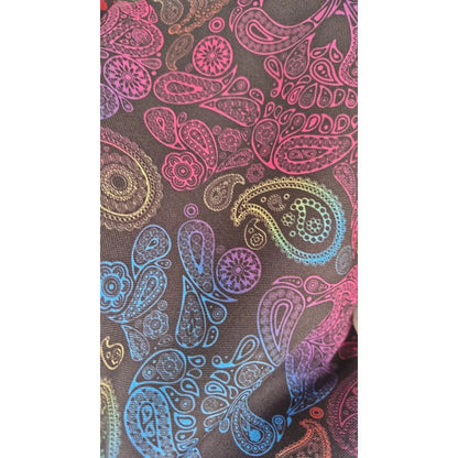 Tela Estampada Patrones Mexicanos, Bordados, Rosas (1 M)