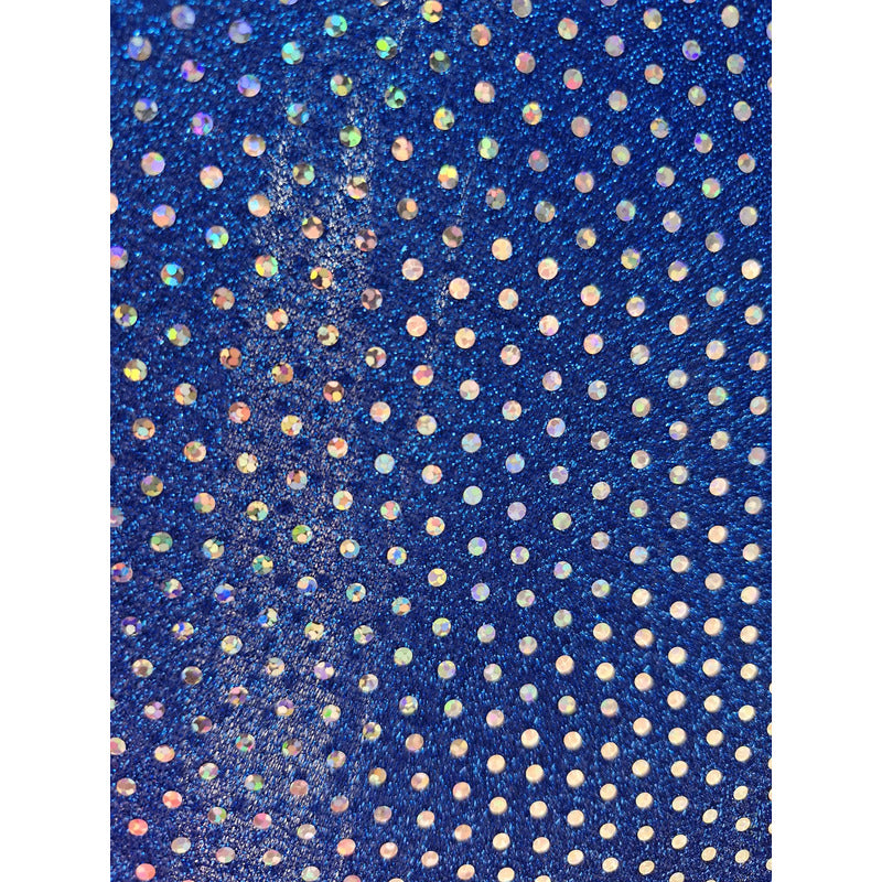Tela Galaxia Lentejuela  Elástica Trikelle ( 1 Metro).retazo Rey Galaxia Lentejuela