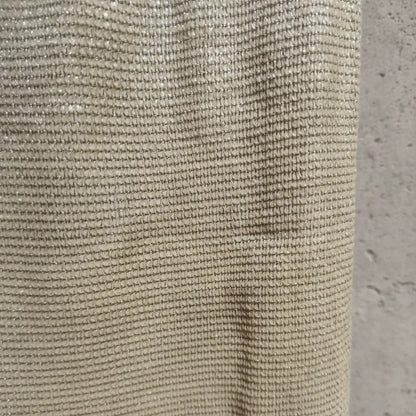 Malla Sombra Hdpe 90% 1 Metro Uv Reforzada Beige