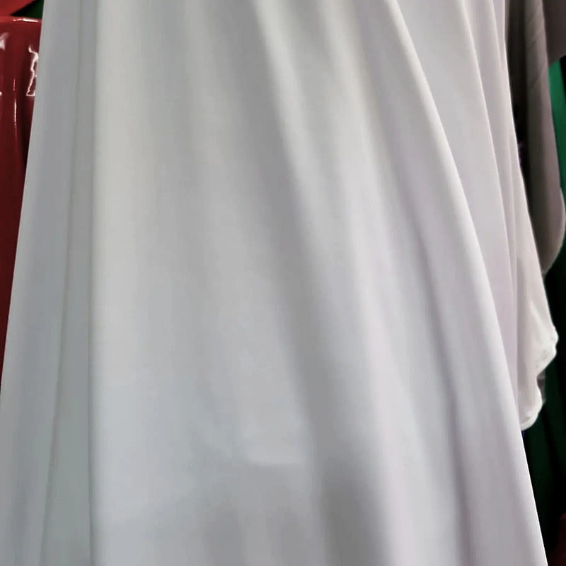 Tela Licra De Nylon (por Metro) Blanco Por Kilo