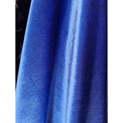 Tela Terciopelo Stretch ( 1 Metro) Azul Rey Terciopelo Stretch
