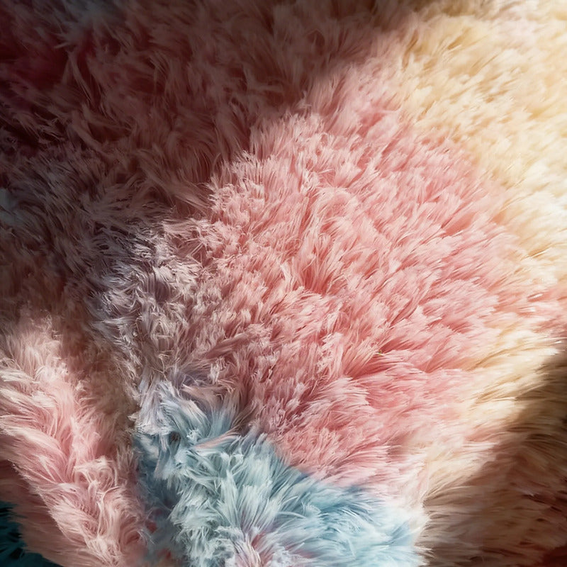 Tela Peluche Suave Para Cojines, Muñecos, Forros (1m) Agua Tons Pastel