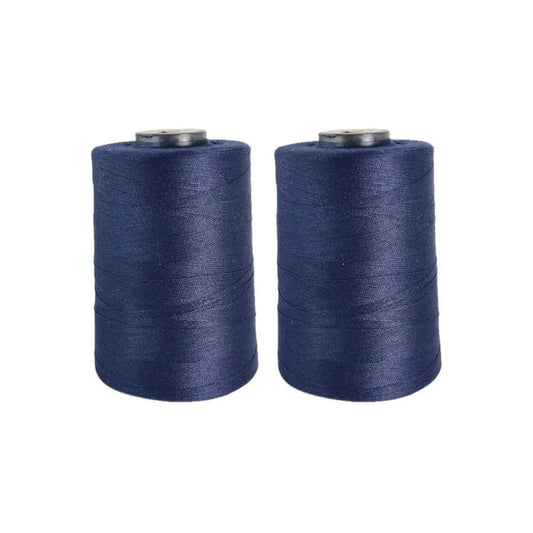 Hilo Duralon mezclillero calibre 70 Tex 60, paquete 2 conos 195 g, azul oscuro