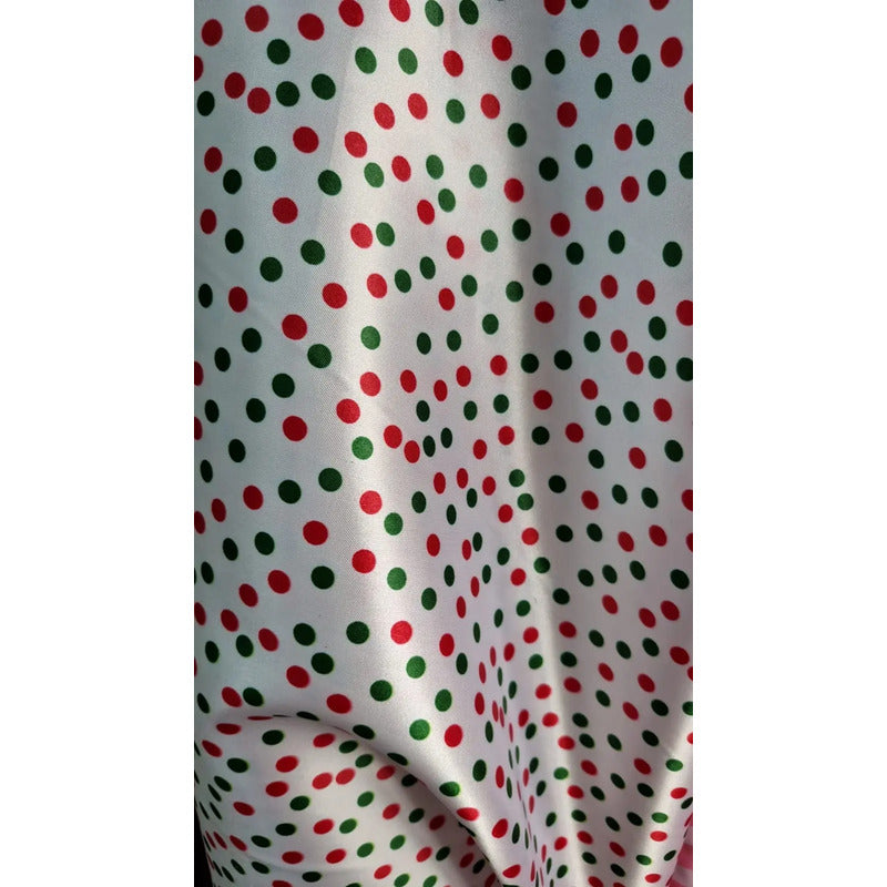 Tela Razo Estampado Patrones Navideños (1 Metro)