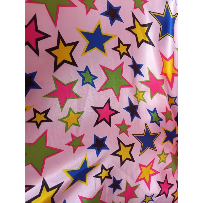 Tela Satinada Estampado Con Diseños Poker/lgbt/cuadrille 1m