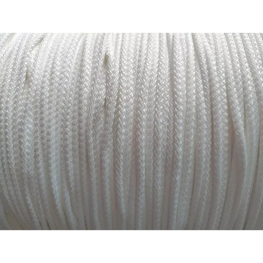Piola Blanca Ferretera De Poliester  Varios Calibres (10kg) 8mm Blanco