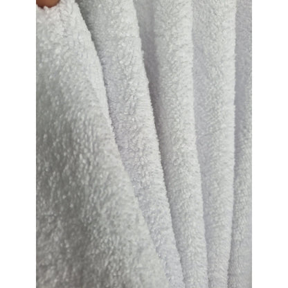 Tela Toalla Microfibra  Alta Absorción Multiusos (2 Mts) Blanco Microfibra