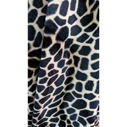 Tela Velboa Con Diseño De Reptil Elegancia Exótica (1m)