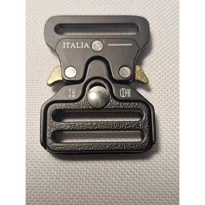 Hebilla Para Cinturón O Mochila Táctico De 2.54cms Negro Lisa 1 Pulgada ( 2.54cms)