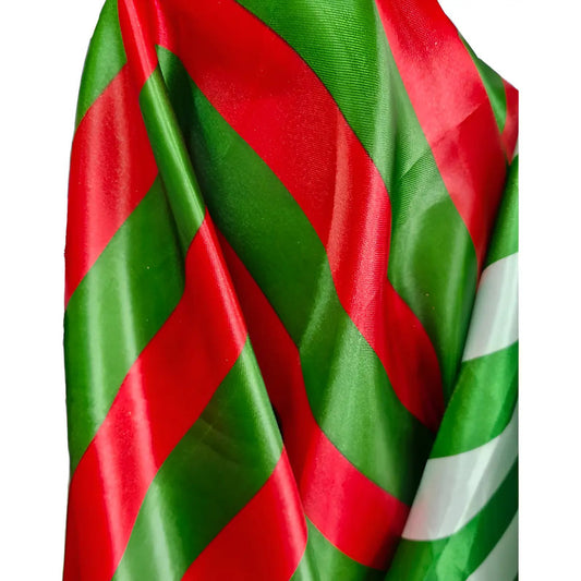 Tela Razo Estampado Patrones Navideños (1 Metro)