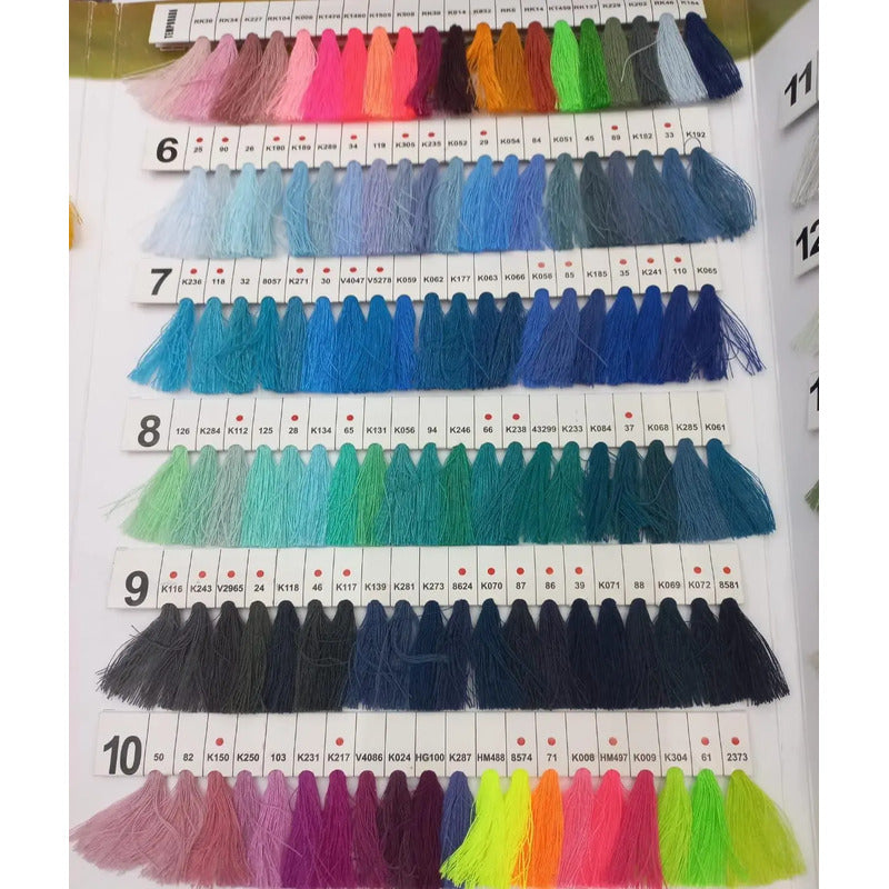 Hilo Duralon 100 Maquina Over O Recta (paquete 6pz De 148g) Blanco