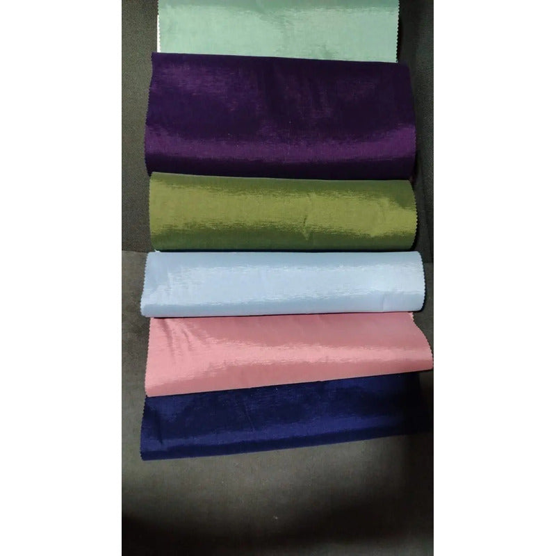 Tela Tafeta Stretch Para Vestidos De Gala Y Damas (1 Metro) Rosa