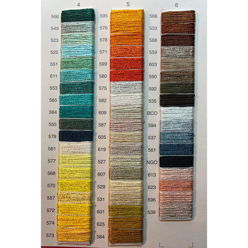 Hilo Vela Para Bordar Iris Rayón Satinado (caja: 12 Madejas) Escribe En El Chat De Tu Compra El Color Que Desees