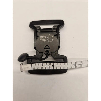 Hebilla Mochila Magnética Táctica De Acetal 1 1/2 PLG 38mm Negro