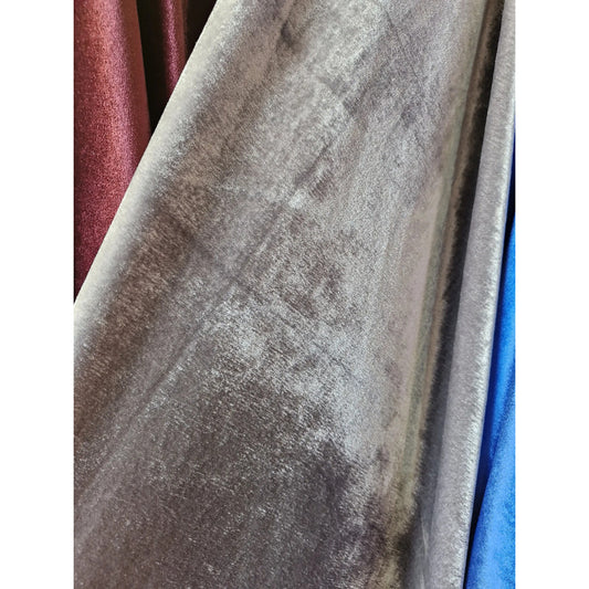 Tela Terciopelo Stretch ( 1 Metro) Gris Terciopelo Stretch