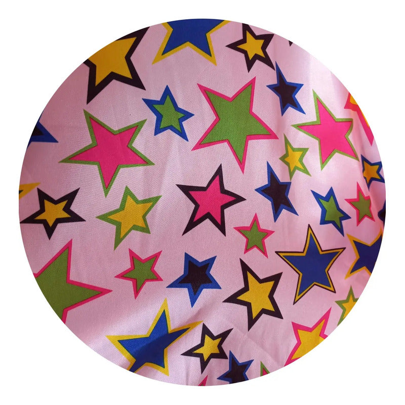 Tela Satinada Estampado Con Diseños Poker/lgbt/cuadrille 1m