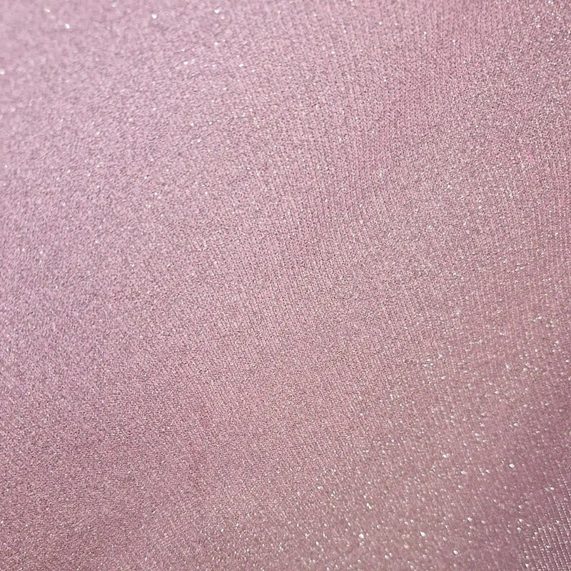 Tela De Punto Con Glitter Vestidos De Gala Graduaciones(1 M) Rosa