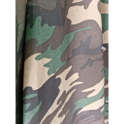 Tela Gabardina Con Estampados De Camuflaje (1 Metro)