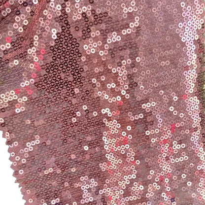 Tela Con Lentejuelas Varios Colores Vestidos De Gala (1 M) Rosa Pálido Metalico