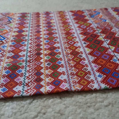 Tela Estampada Patrones México Flores Y Aves Coloridos  (1m)