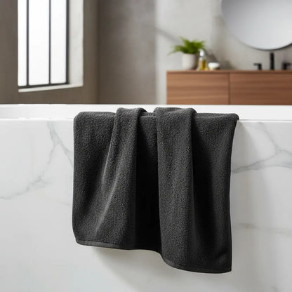 Tela Toalla Microfibra  Alta Absorción Multiusos (2 Mts) Negro Microfibra