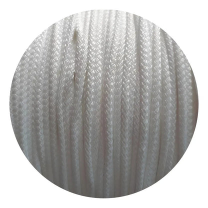 Piola Ferretera Blanca Polipropileno 5mm Bobina Trikelle 150m Calibre 5mm