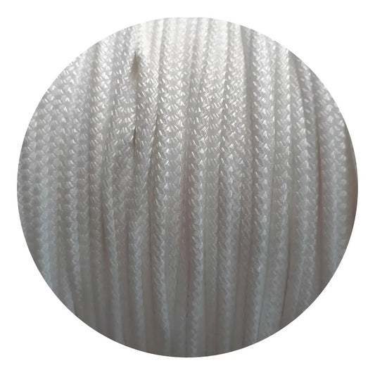 Piola Ferretera Blanca Polipropileno 5mm Bobina Trikelle 150m Calibre 5mm