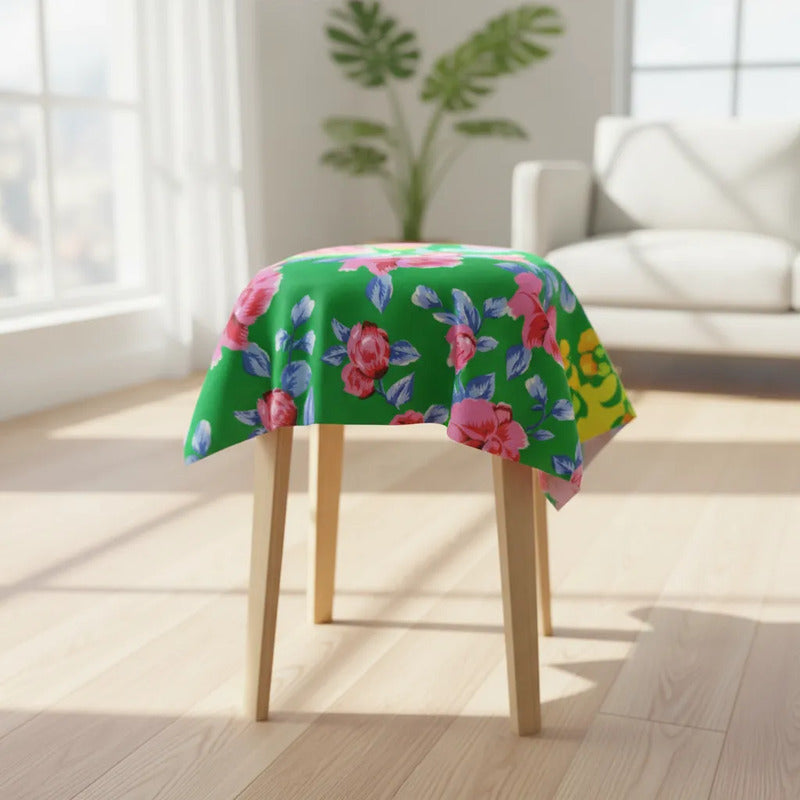 Tela Estampada Con Flores Varios Colores (1 Metro)