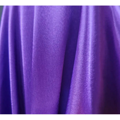 Tela  Satin Ba , Para Vestido Y Disfraz De Fiesta ( 1 Metro) Morado Liso
