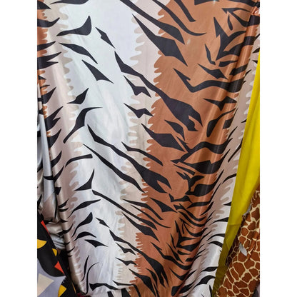 Tela Bombay Grecas Y Animal Print Varios Diseños (1m)
