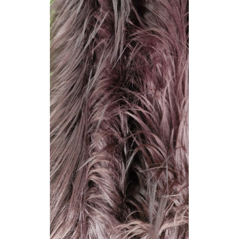 Tela Peluche Pelo Largo Suave Premium ( 1 Metro) Café Chocolate Peluche Largo