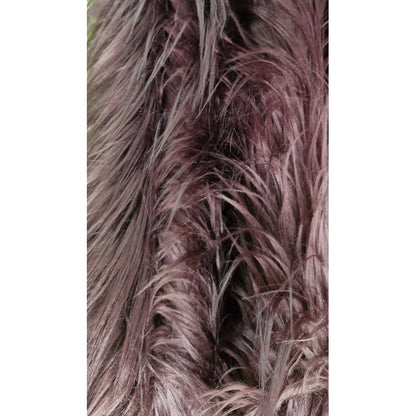 Tela Peluche Pelo Largo Suave Premium ( 1 Metro) Café Chocolate Peluche Largo
