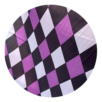 Tela Satinada Estampado Con Diseños Poker/lgbt/cuadrille 1m