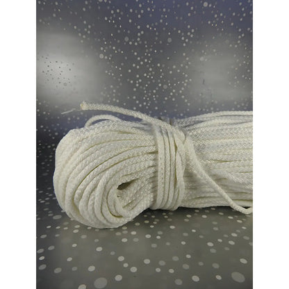 Piola Blanca Ferretera Trikelle 10kg Polipropileno Calibre 6mm Brillante