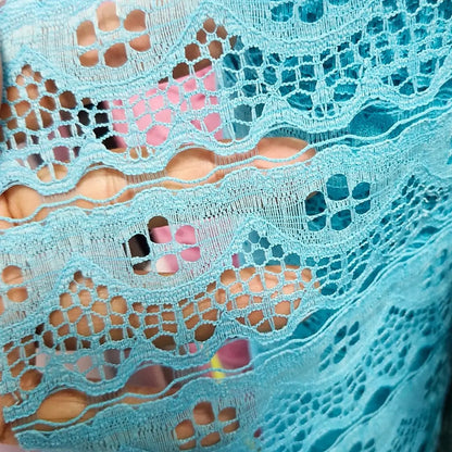 Encaje De Tira O Para Rasgar Varios Colores (1 M) Azul